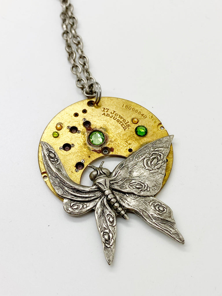 Veronica, Victorian Butterfly Necklace - The Victorian Magpie