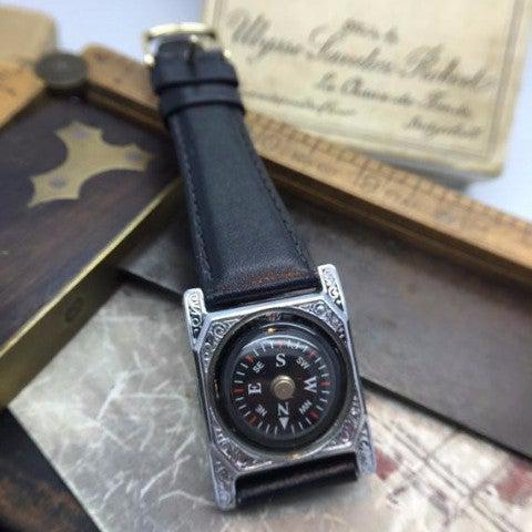 Vintage Compass Watch Bracelet - The Victorian Magpie