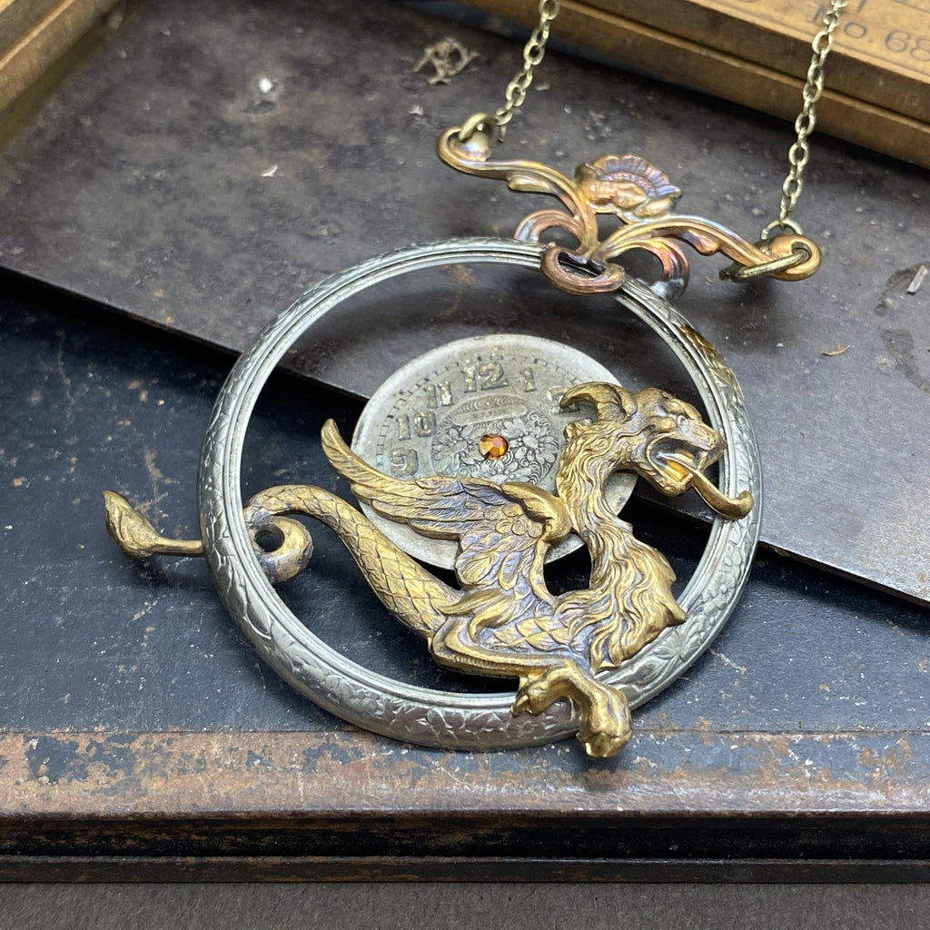 BellaDonna, Dragon Necklace - The Victorian Magpie