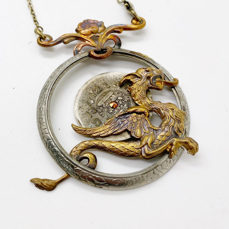 BellaDonna, Dragon Necklace - The Victorian Magpie