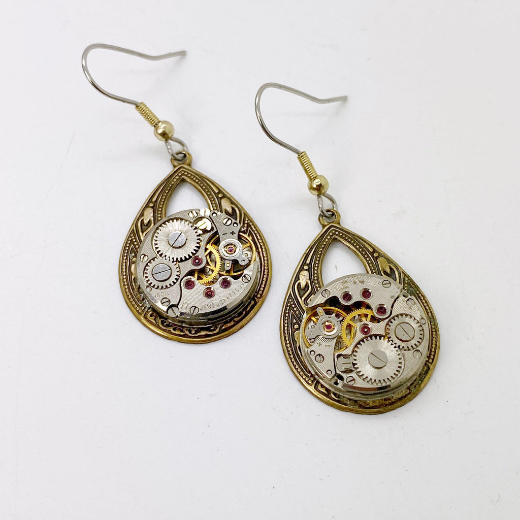 Helen, Small Dangle Earrings - The Victorian Magpie